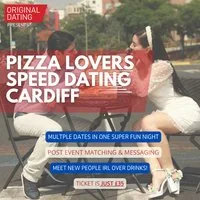 Pizza Lovers Speed Dating in Cardiff | Ages 30-45 at The Cardiff Stable Ty Admiral