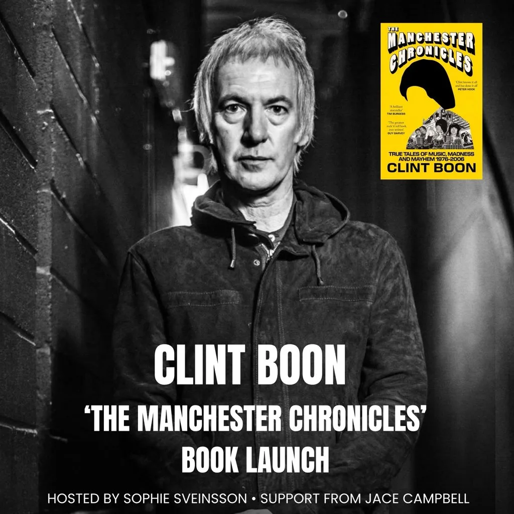 Clint Boon 'The Manchester Chronicles' book launch at Bask