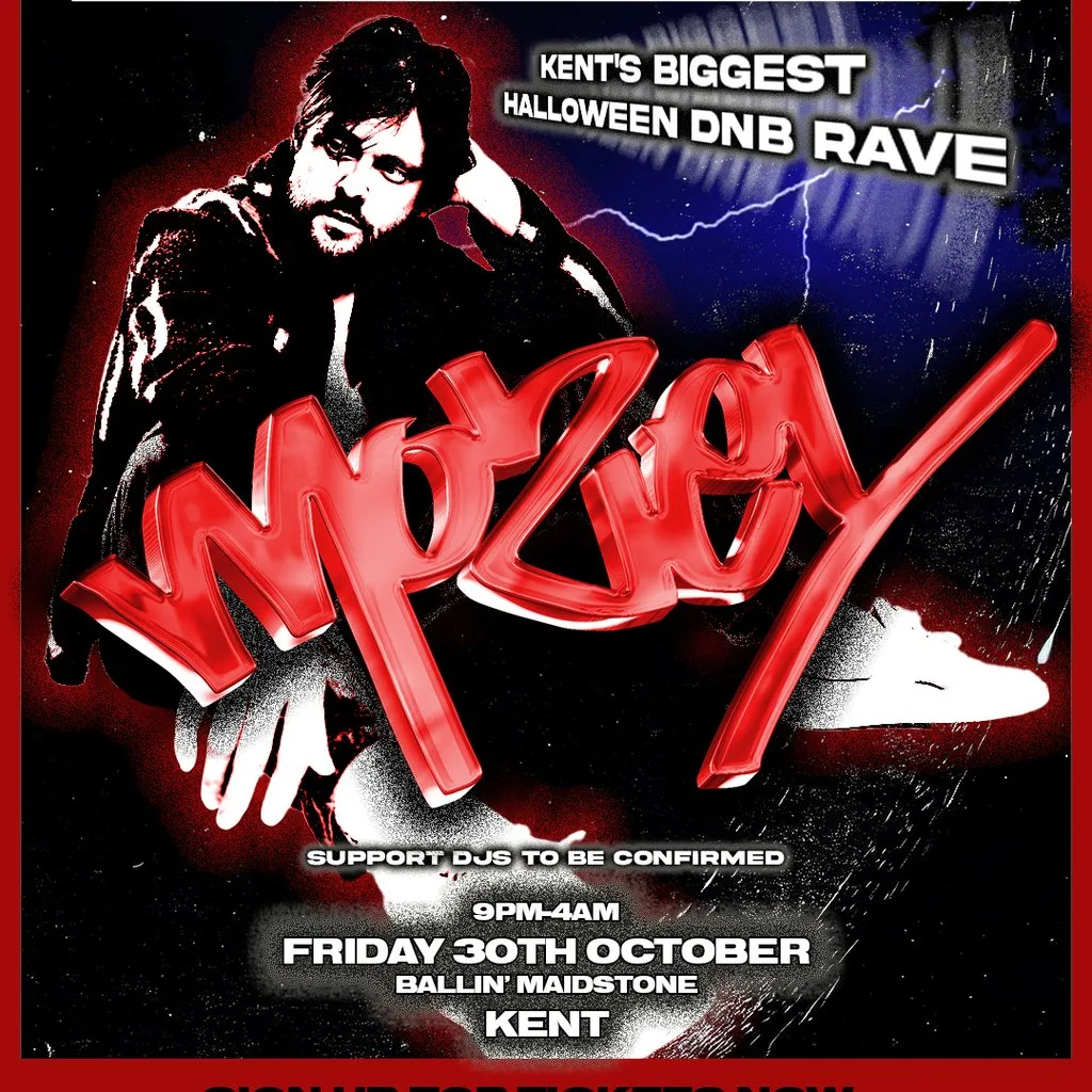 Mozey - Halloween Rave Kent at BALLIN' Maidstone