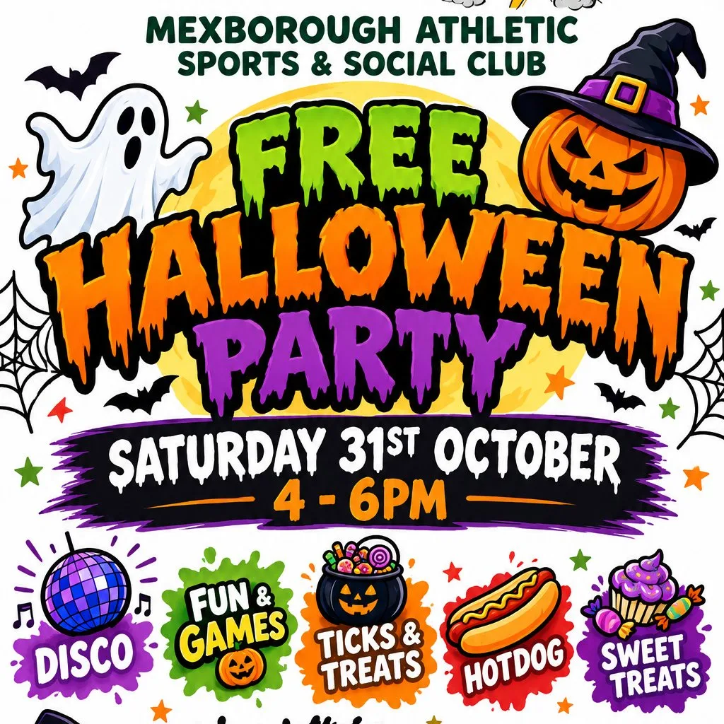 Halloween Party at Mexborough Athletic Sports And Social Club