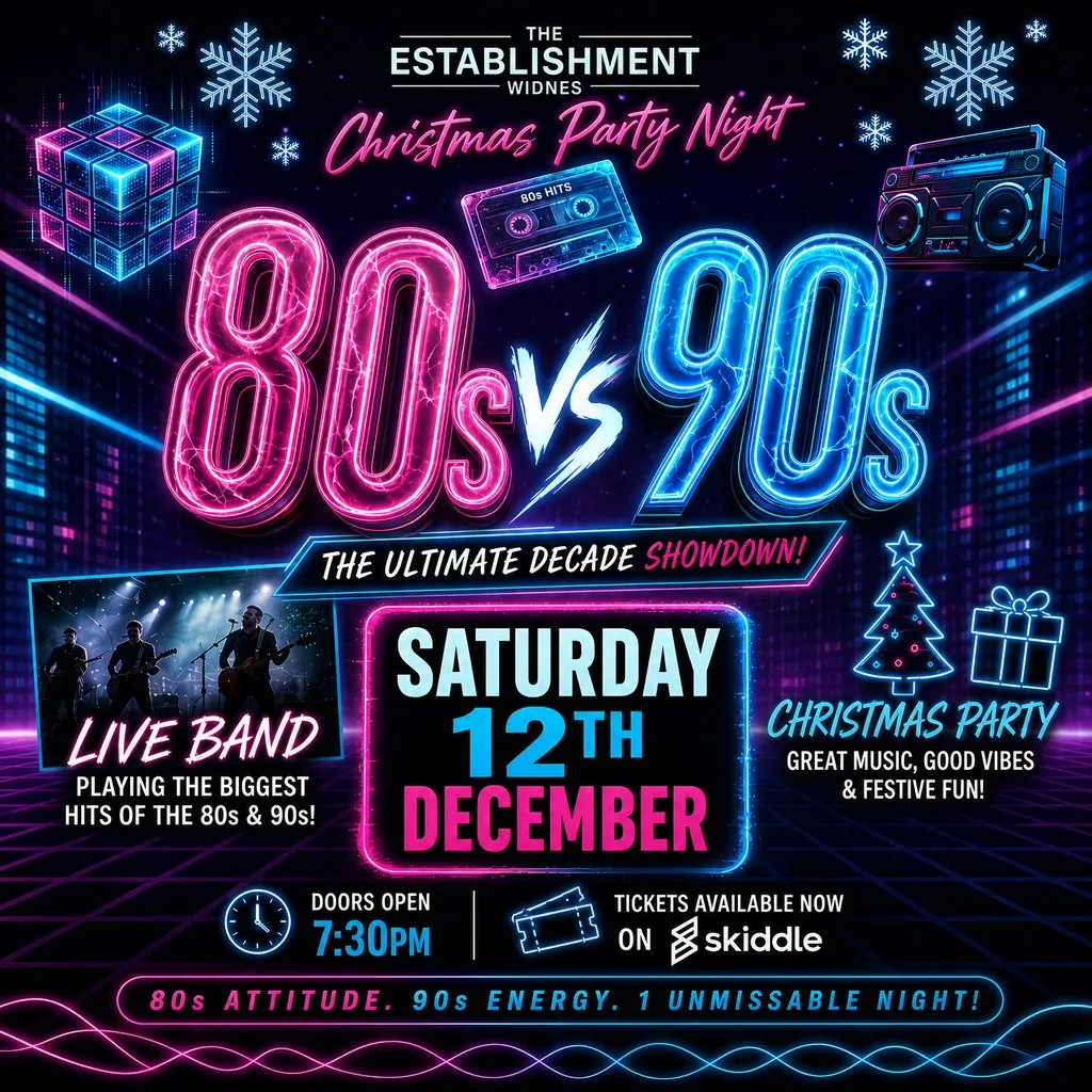 80's vs 90's Party Night at The Establishment Nightclub