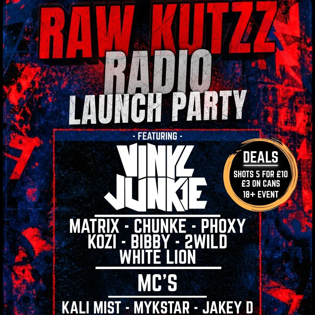 RAW KUTZZ RADIO Launch Party