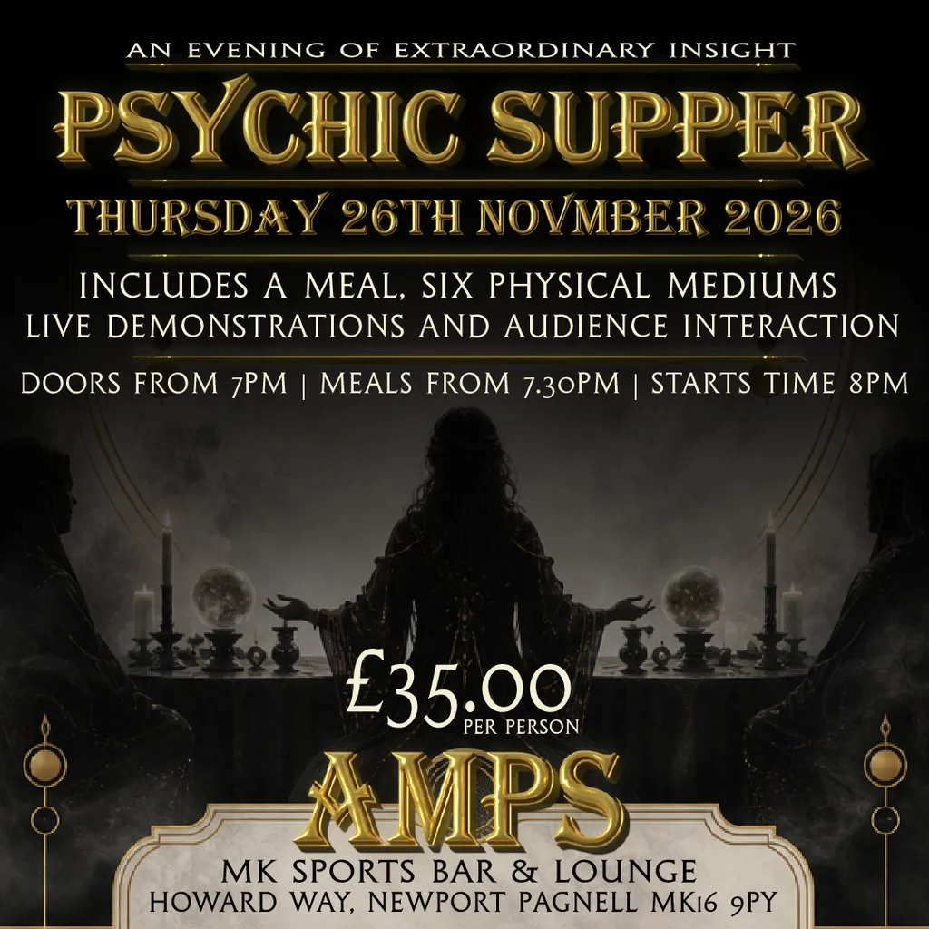 Psychic Supper: An Evening of Extraordinary Insight at MK Sports Bar And Lounge
