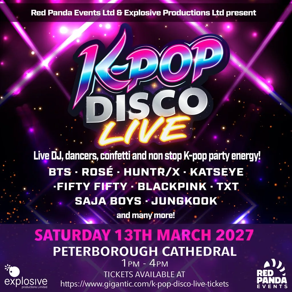 K-POP Disco Live at Peterborough Cathedral