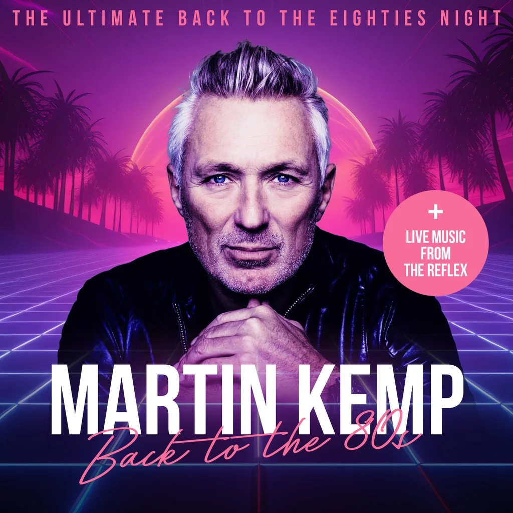 Martin Kemp Back to the 80s Party
