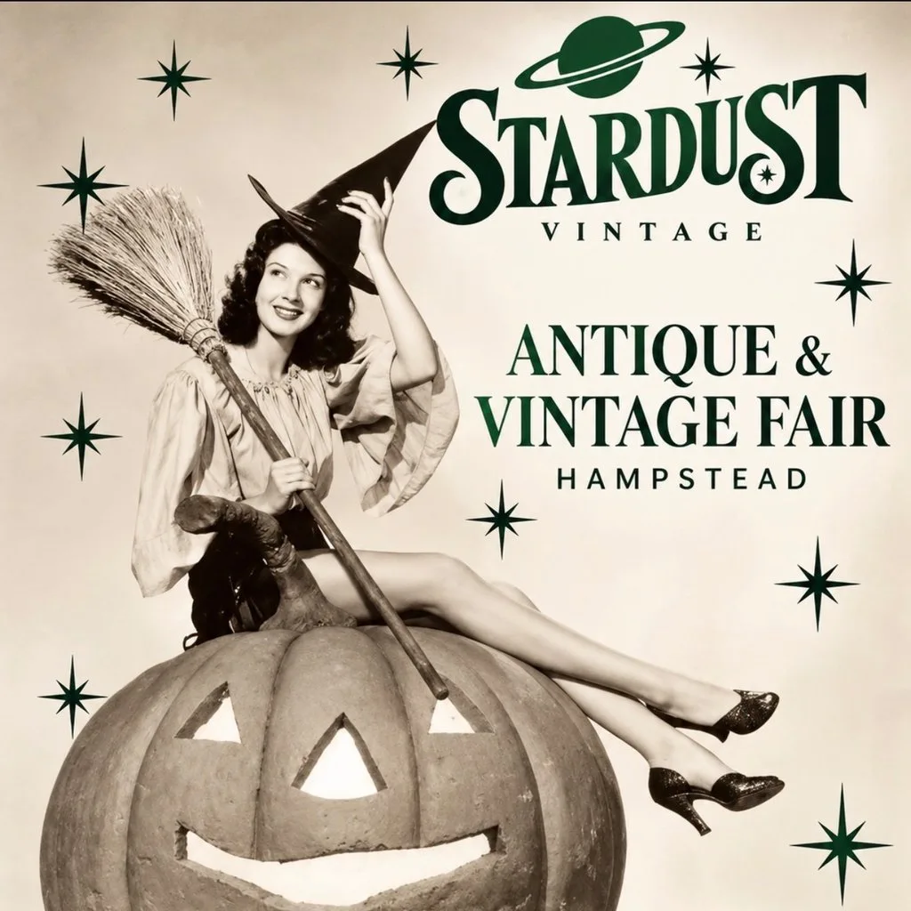 Stardust Vintage Autumn Antique & Vintage Fair Hampstead NW3 at St Stephen's Church