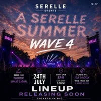 SERELLE WAVE 4- mid summer at Winkers Nightclub