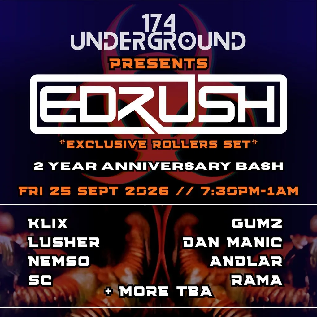 174 Underground presents Ed Rush at Lost Tunbridge Wells