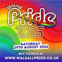 Walsall Pride 2026 at Walsall Arboretum Extension
