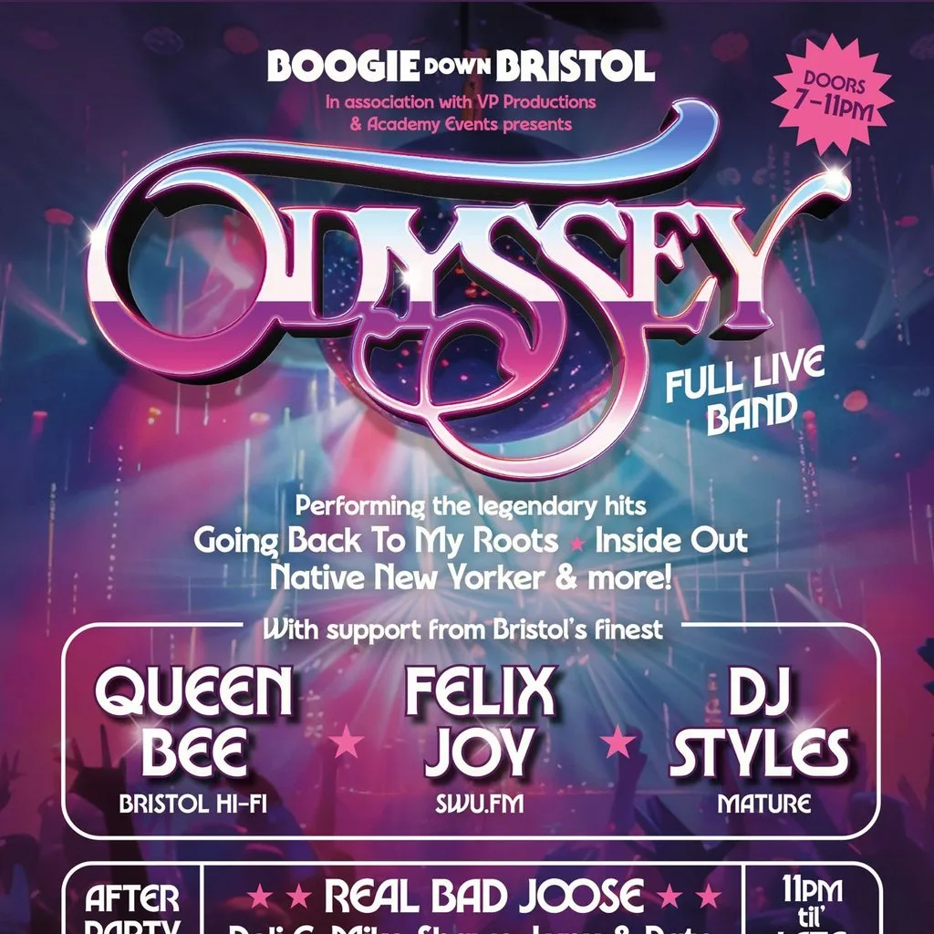 Boogie Down Bristol Ft. Odyssey (Full live band)