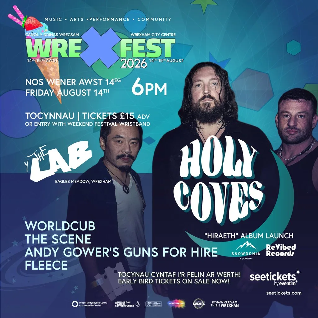 WREXFEST 2026 - Holy Coves plus guests at The Lab, Wrexham