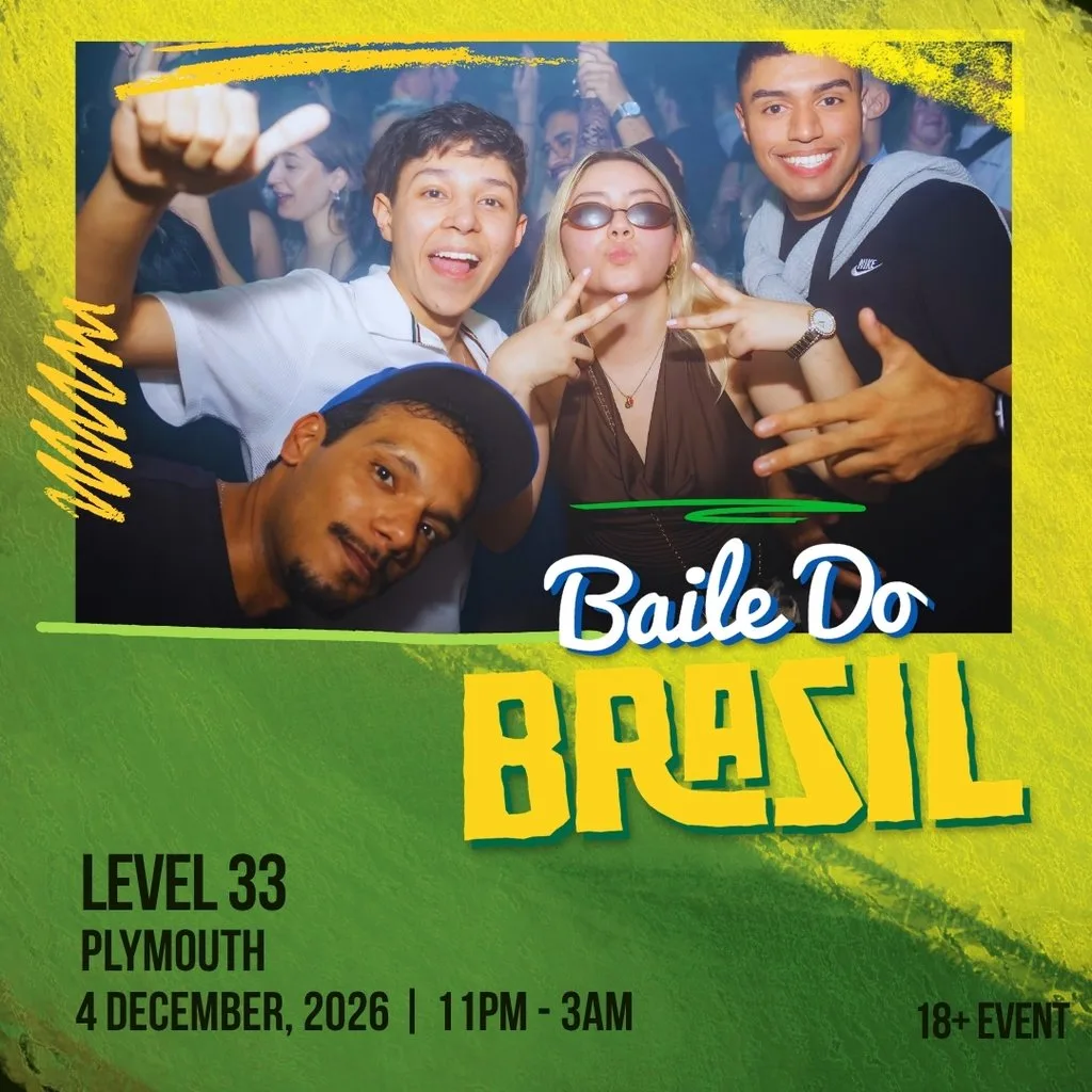 Baile Do Brasil - Brazilian Baile Funk Party (Plymouth) at Level 33 Open Air Rooftop Venue And Club