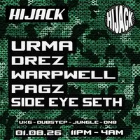 Hijack 08: Manchester w/ Urma + Support at Stage And Radio