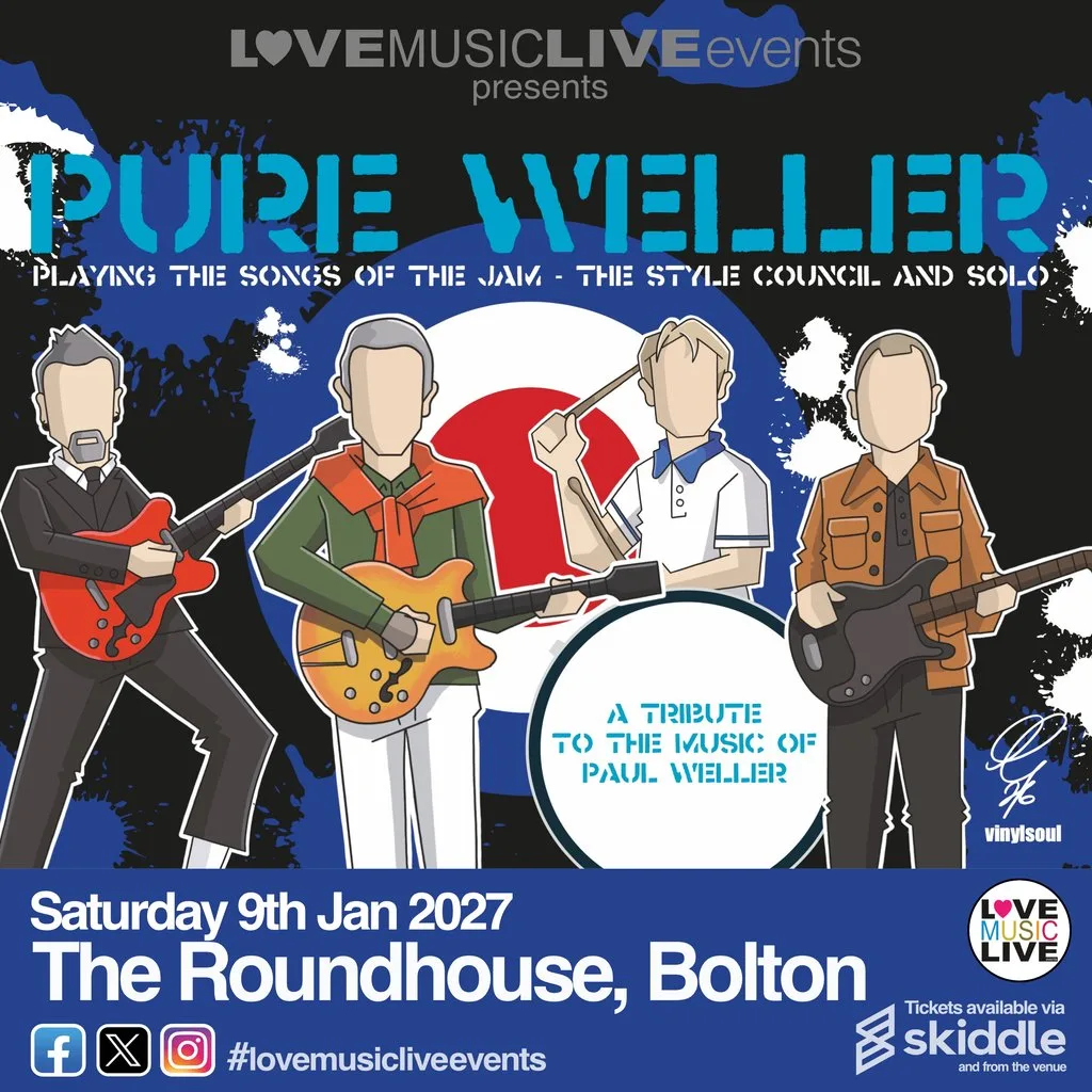 PURE WELLER | Bolton | Paul Weller, Style Council & Jam Tribute at The Roundhouse