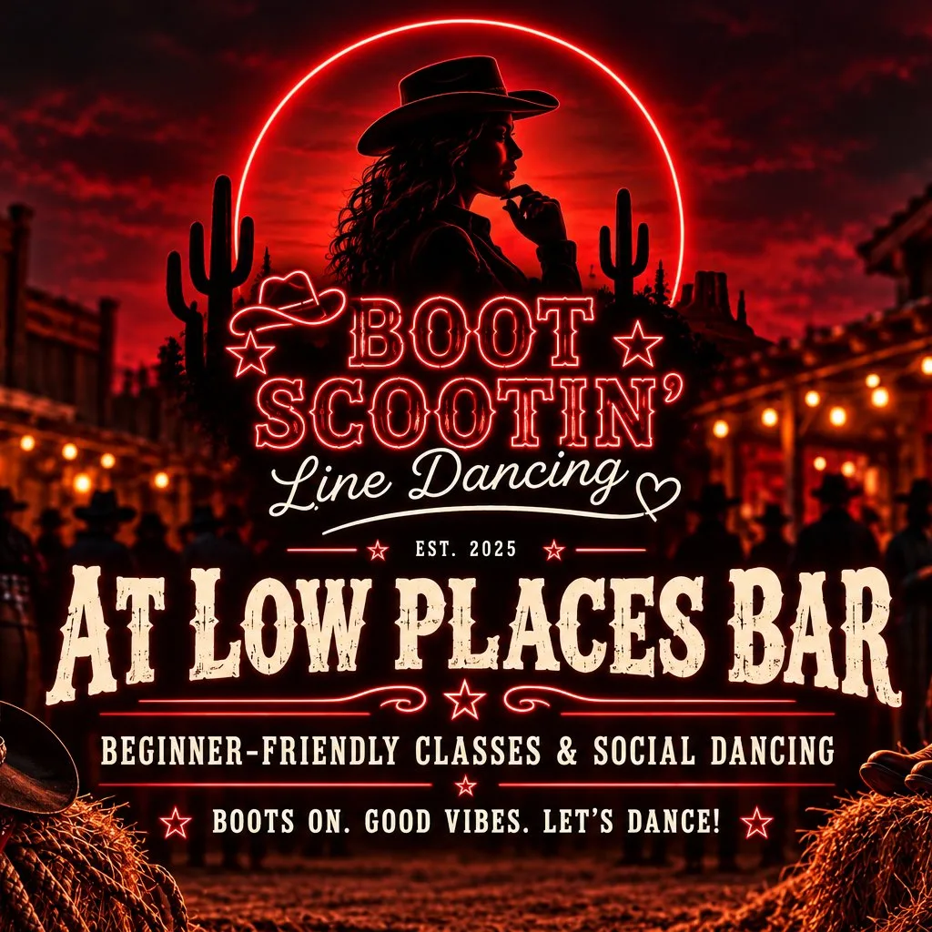 Boot Scootin’ Line Dancing at Low Places Bar at Low Places Digbeth