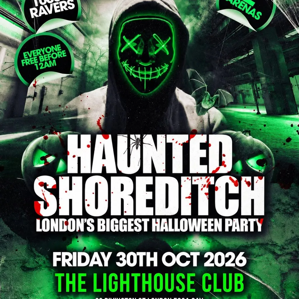 Haunted Shoreditch - London's Biggest Halloween Party - Everyone at The Lighthouse Bar And Club