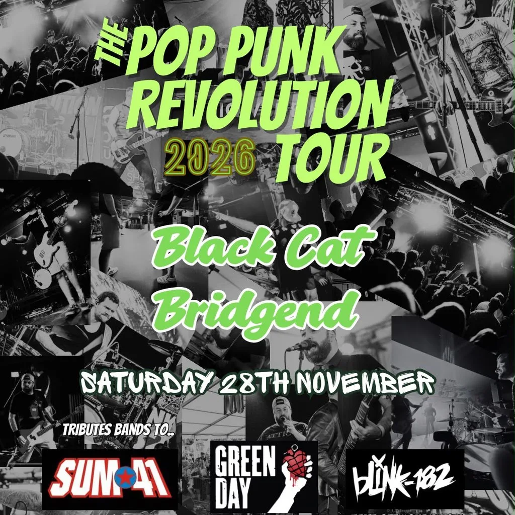 POP PUNK REVOLUTION TOUR @ BlackCat, Bridgend at Black Cat Bridgend