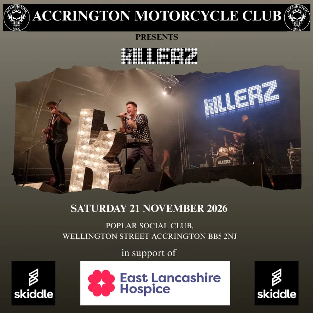 A night with The Killerz a Killers tribute band at Poplar Social Club