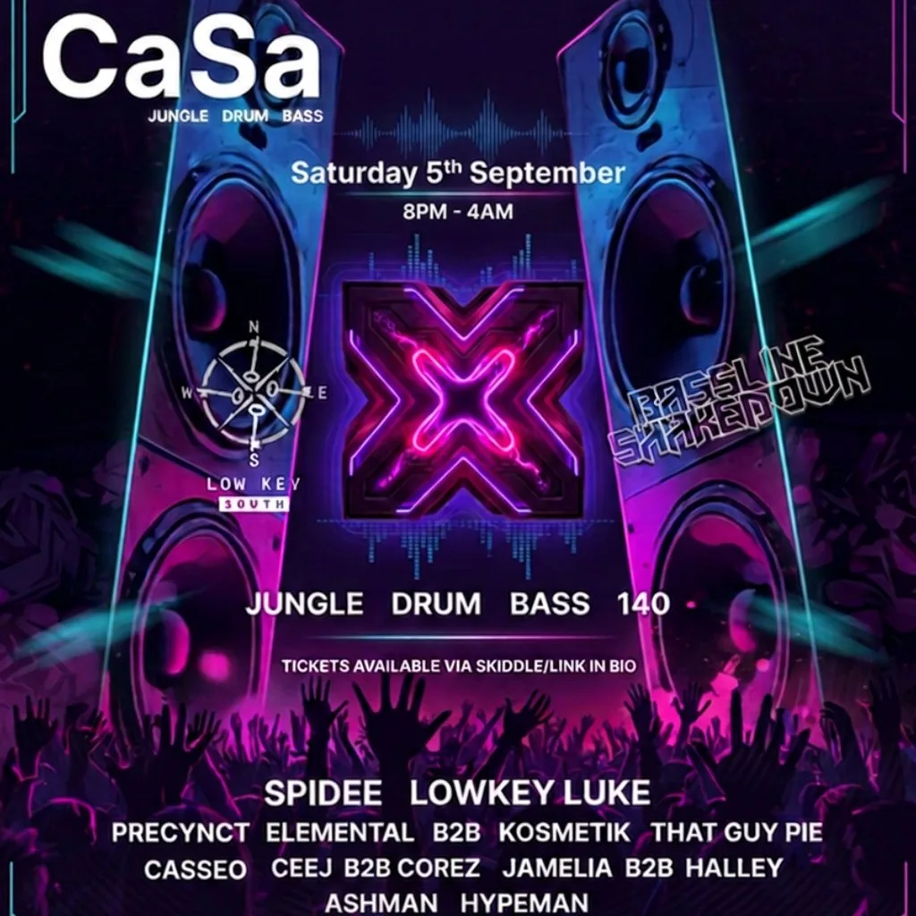 Lowkey South X Bassline Shakedown at Cocktail Akademia