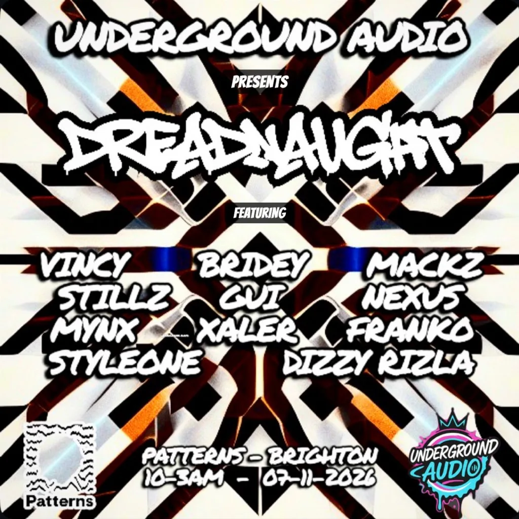 Underground audio - patterns Brighton at Patterns Brighton