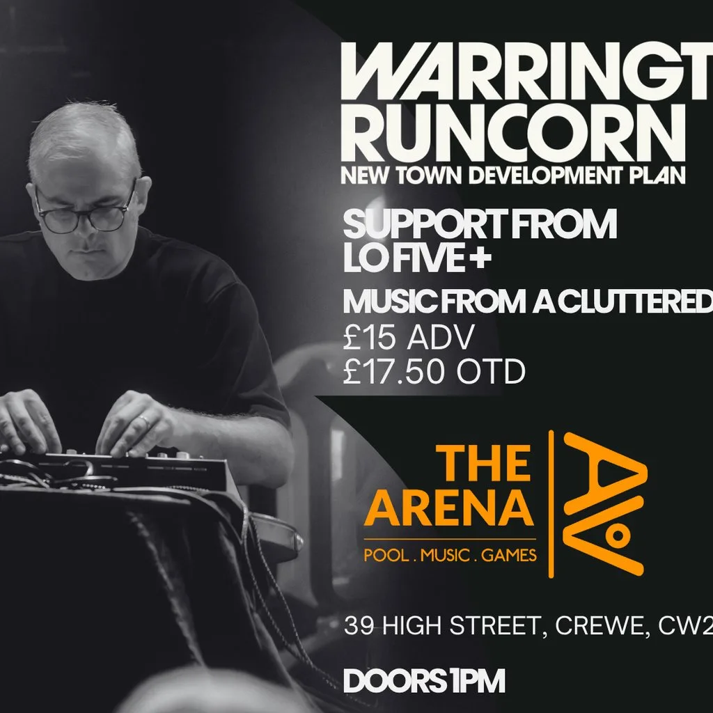 Warrington-Runcorn New Town Development Plan + Support