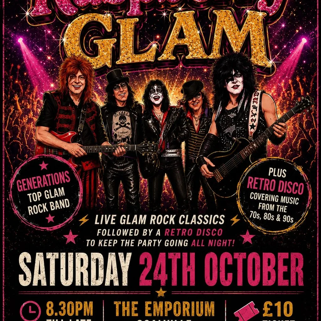 Andy & Gaynor present Raspberry Glam