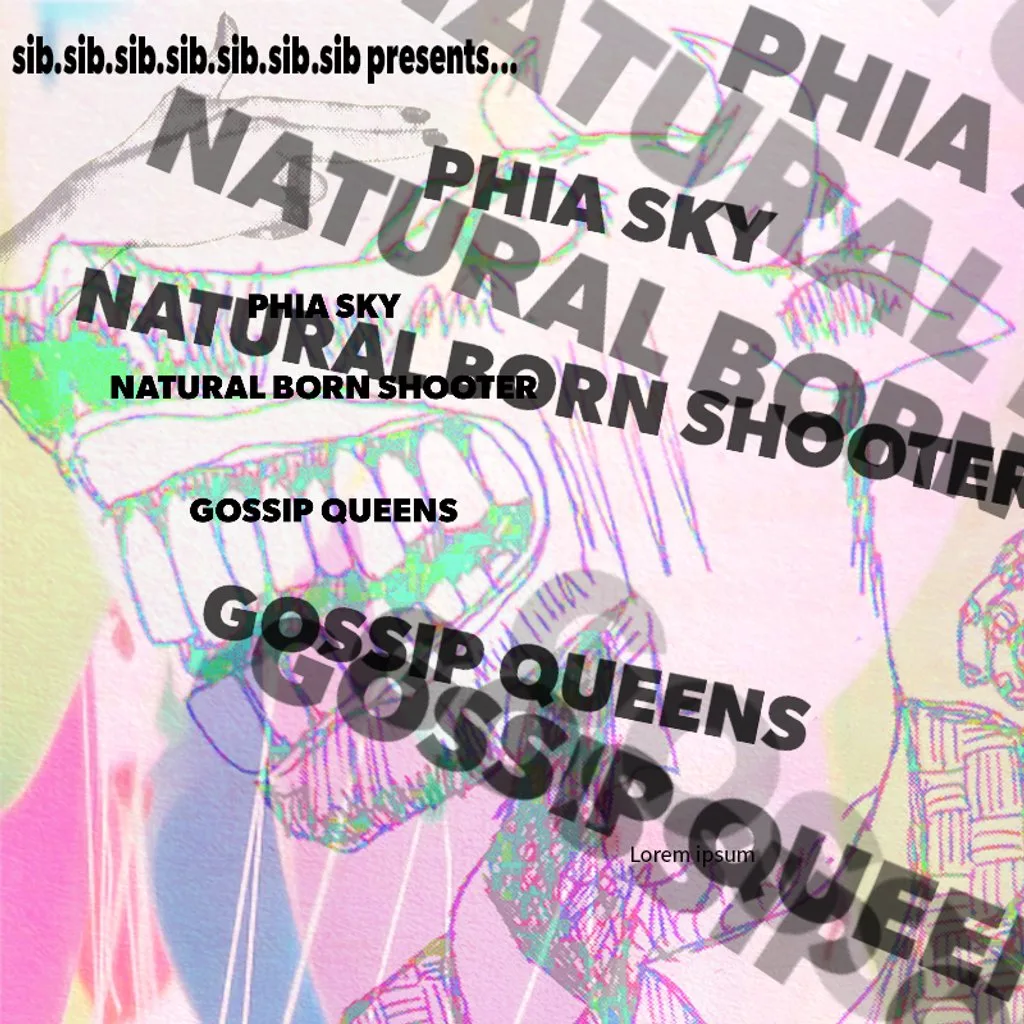 sib presents Phia Sky, Natural Born Shooter & GQ at Cafe Blah