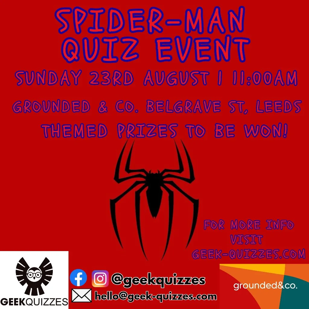Spider-Man Quiz Event at Grounded And Co