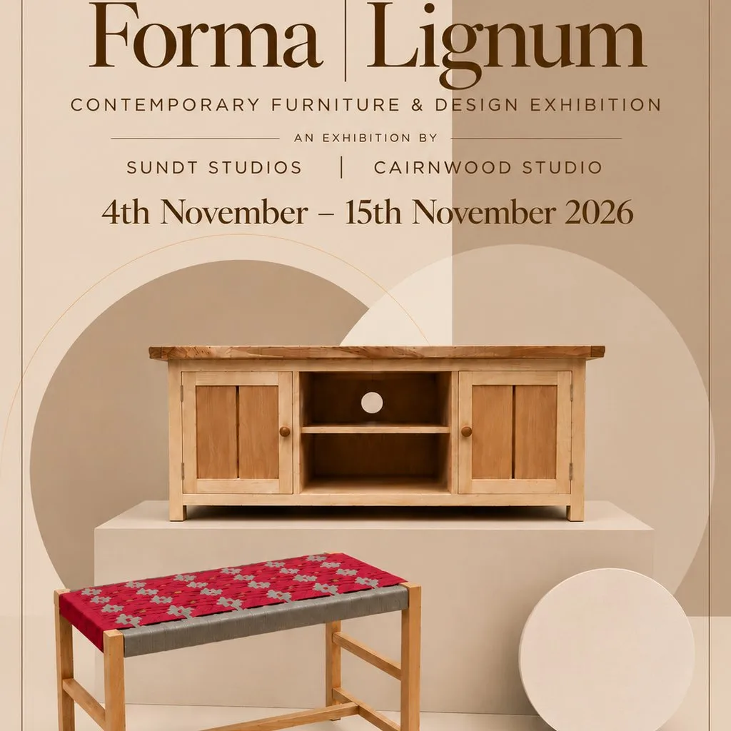 Forma | Lignum - Contemporary Furniture and Design Exhibition at Leith Makers