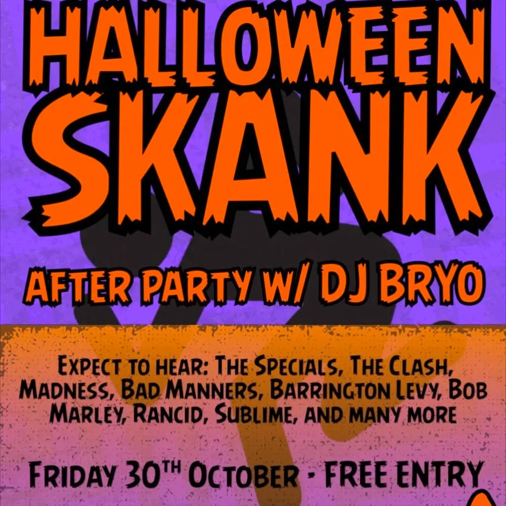 HALLOWEEN SKANK - Ska, reggae & punk club night at Black Cat Bridgend