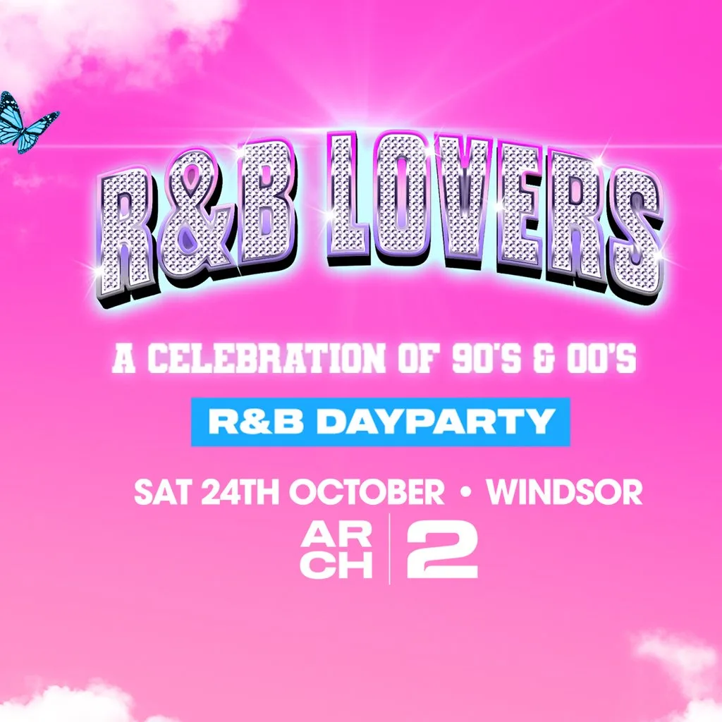 R&B Lovers - Saturday 24th October - Arch 2 at Arch 2