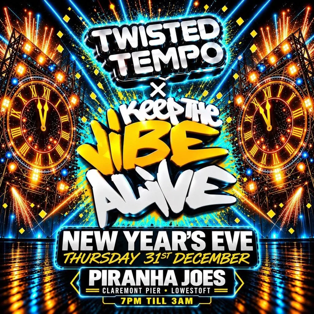 TWISTED TEMPO x KEEP THE VIBE ALIVE - NYE 26/27
