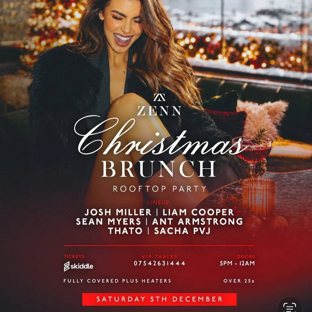 BRUNCH @ Zenn Rooftop // Christmas Special at Zenn Liverpool