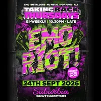 Taking Back Thursdays: Emo Riot at Suburbia Southampton