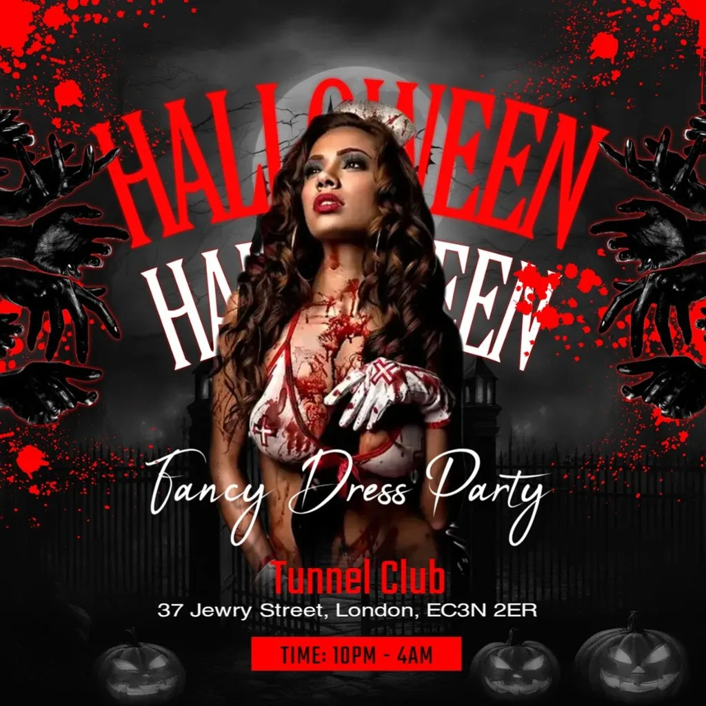Fancy Dress Halloween Party at Tunnel Club