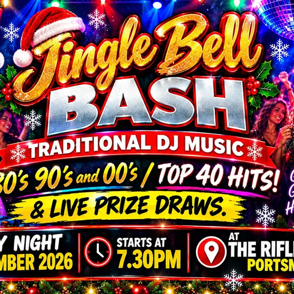Jingle Bell Bash Traditional DJ Music 80's 90's and 00's/Top 40