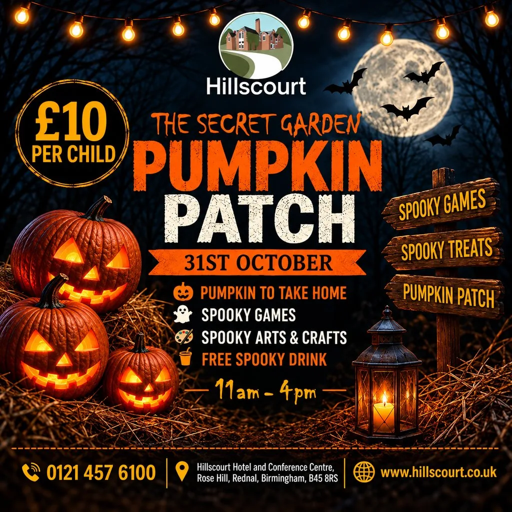 The Secret Garden Pumpkin Patch at Hillscourt Hotel And Conference Centre