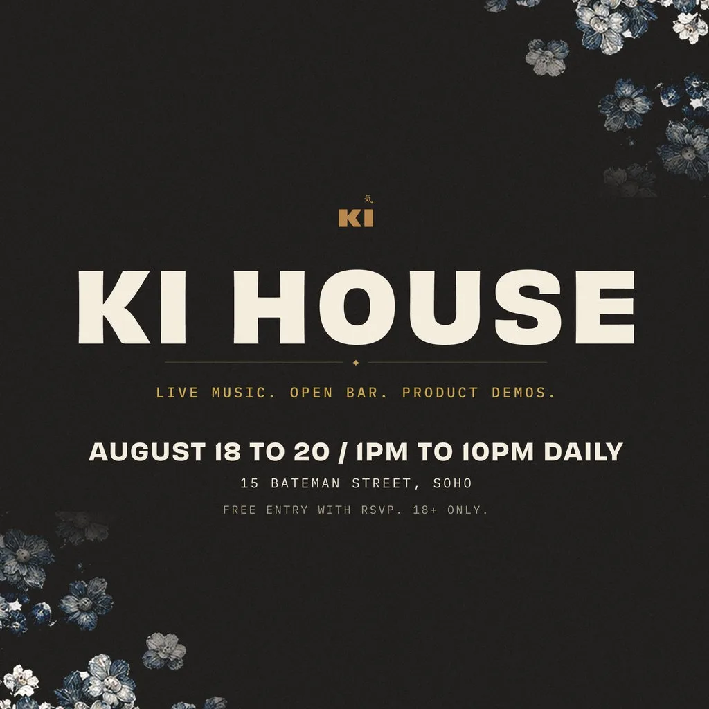 Ki House Live: Music, Drinks & Product Demos at 15 Bateman
