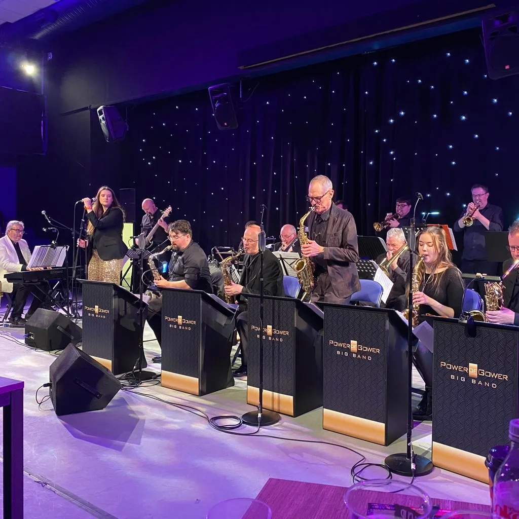 Swansea Jazz Club 'Christmas Party with Power of Gower Big Band' at Swansea Jazz Club @Grand Theatre Swansea