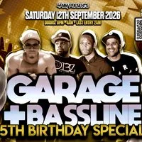 4Play Presents: Garage & Basslines (5th Birthday Special) at The Tunnel Club Nottingham