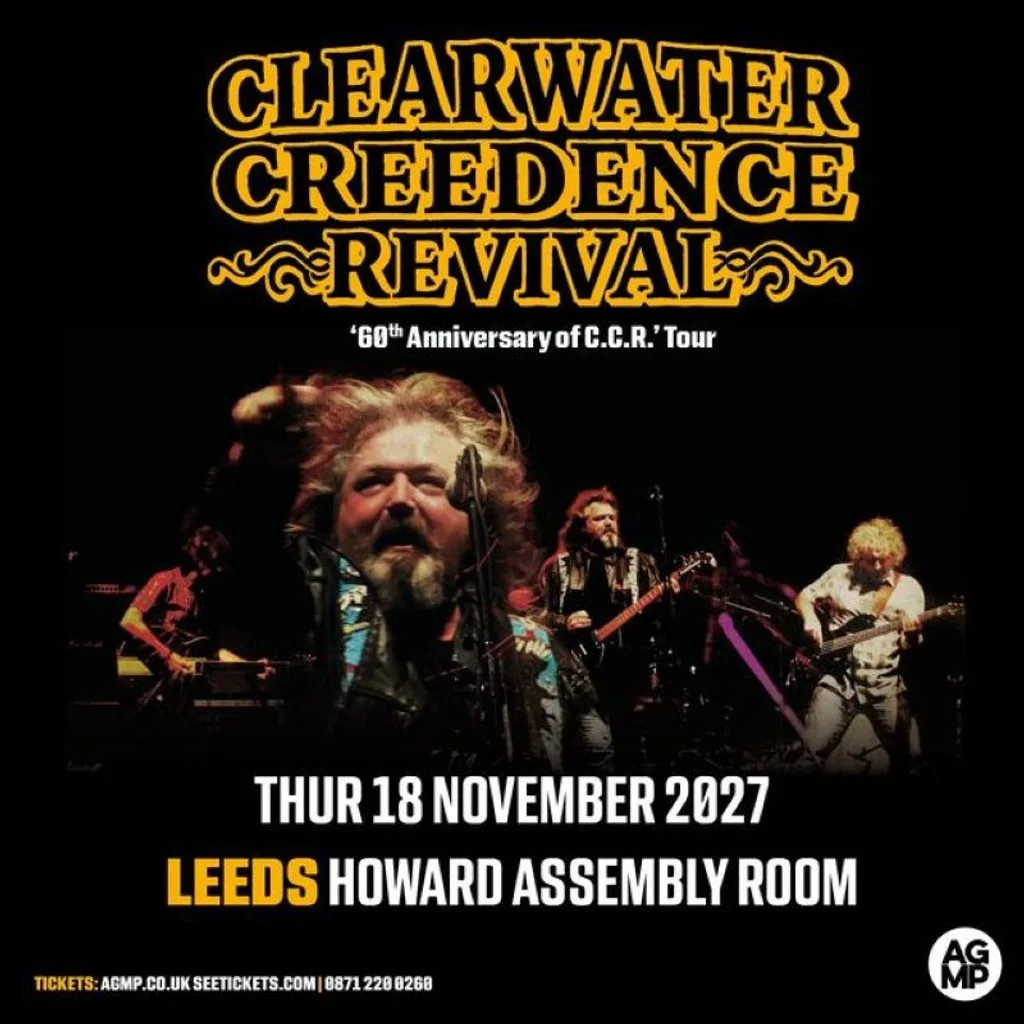 CLEARWATER CREEDENCE REVIVAL '60 years of C.C.R.' at Howard Assembly Room