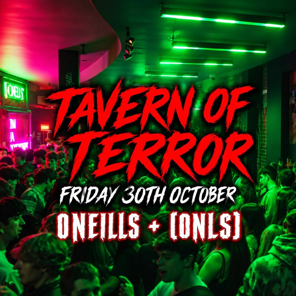 Craicin' Fridays: Halloween TAVERN OF TERROR [Room 2 RnB] at O'Neill's Broad Street