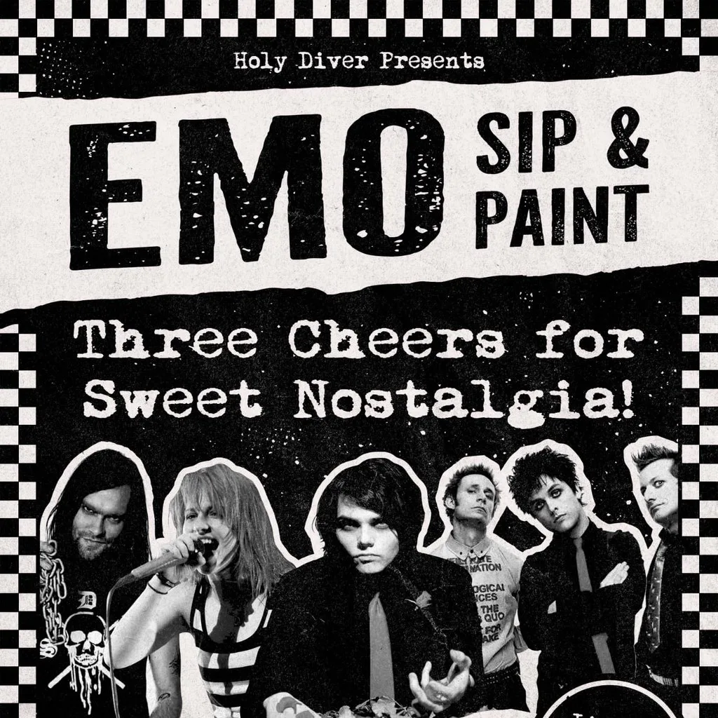 Emo Sip & Paint at Holy Diver