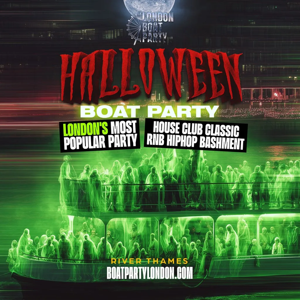 London Halloween Boat Party with FREE After Party! at Temple Pier