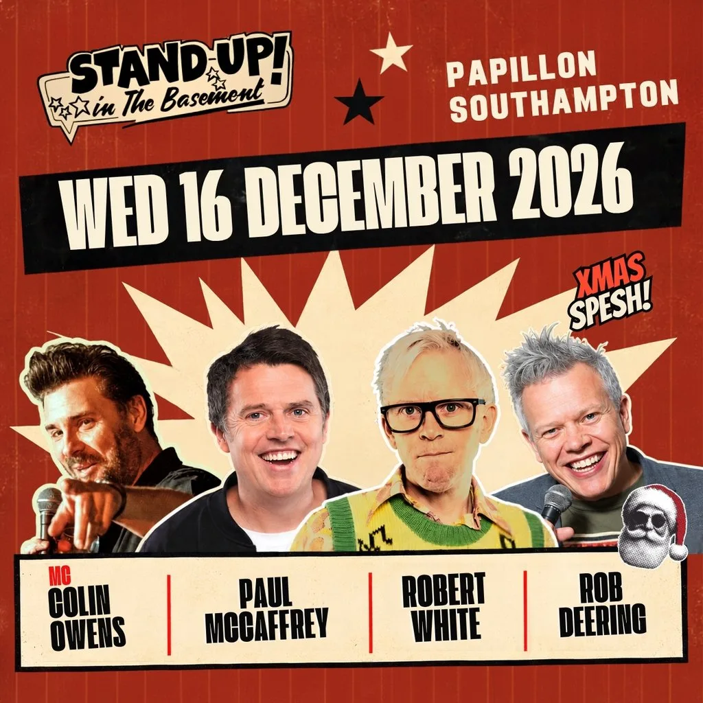 Stand Up Comedy with Paul McCaffrey, Robert White & Rob Deering at Papillon