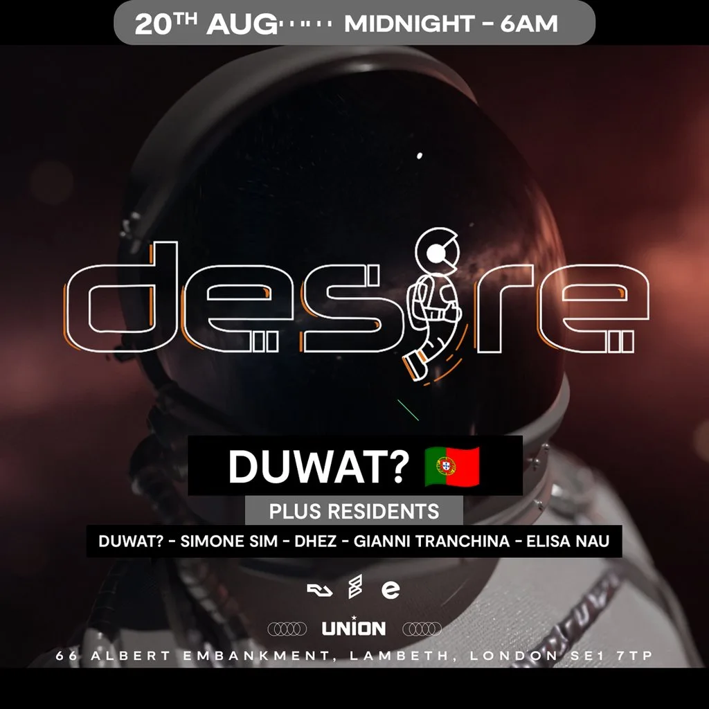 DESIRE - Weekly Thursday After Party - DUWAT