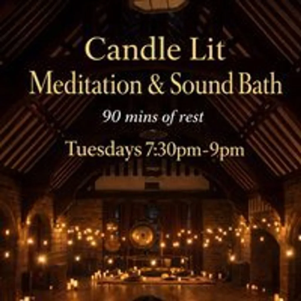 Candlelit new moon meditation & sound healing ceremony at Ullet Road Unitarian Church
