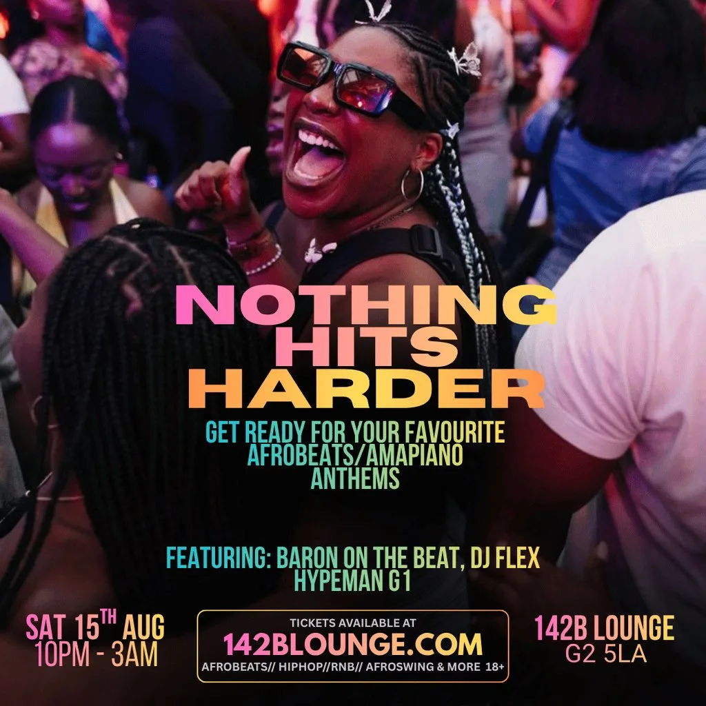 Nothing Hits Harder! at 142B Lounge Glasgow