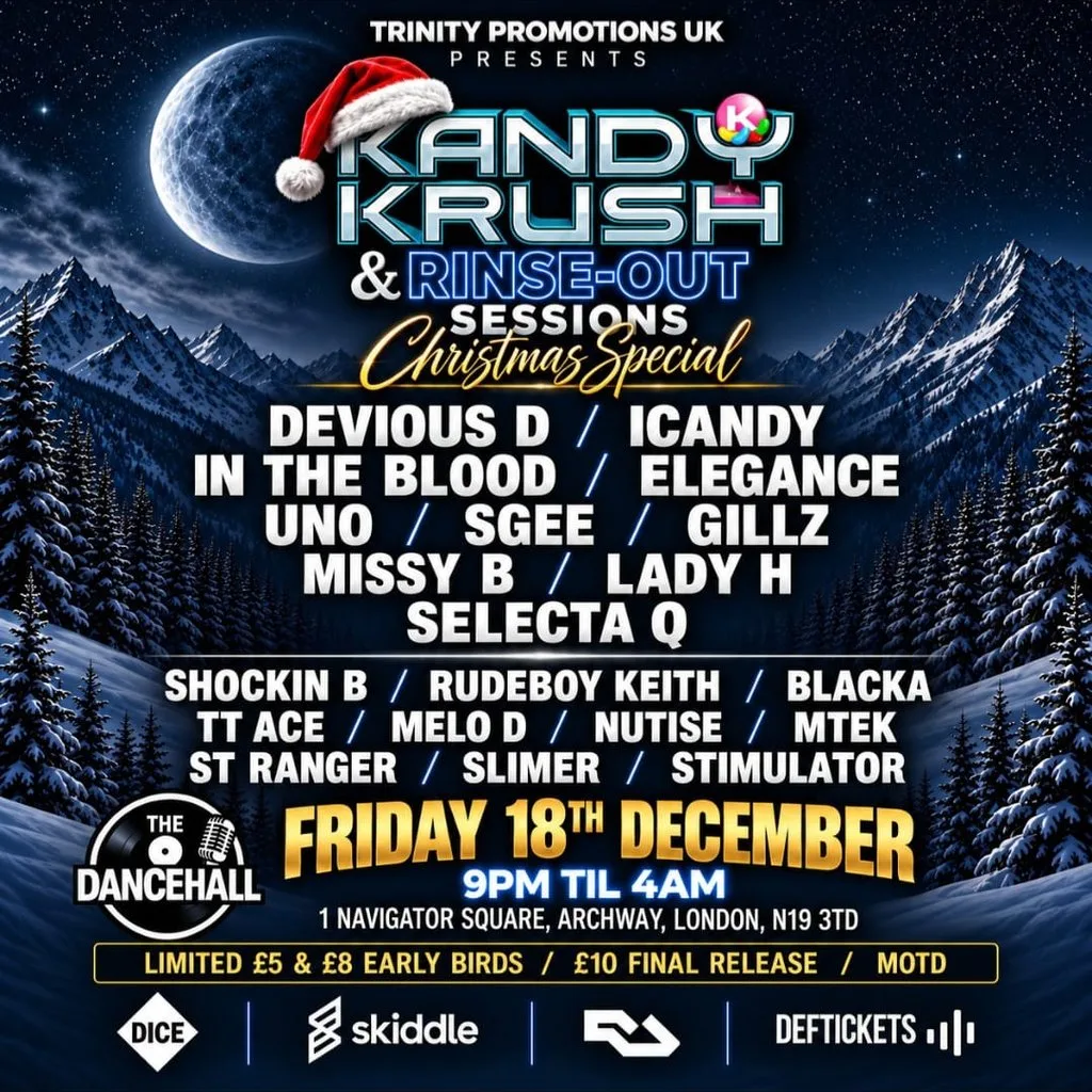 Kandy Krush meets Rinse Out Sessions Christmas Special