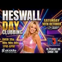 Throwback Masters Heswall Over 25s Day Clubbing 80s 90s 00s